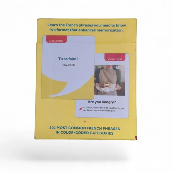 201 French Words and  Phrases You Need to Know by Theodore Kendris Set Of 2 - Picture 5 of 7